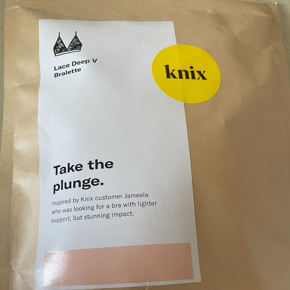 NWB Peach Lace Bralette